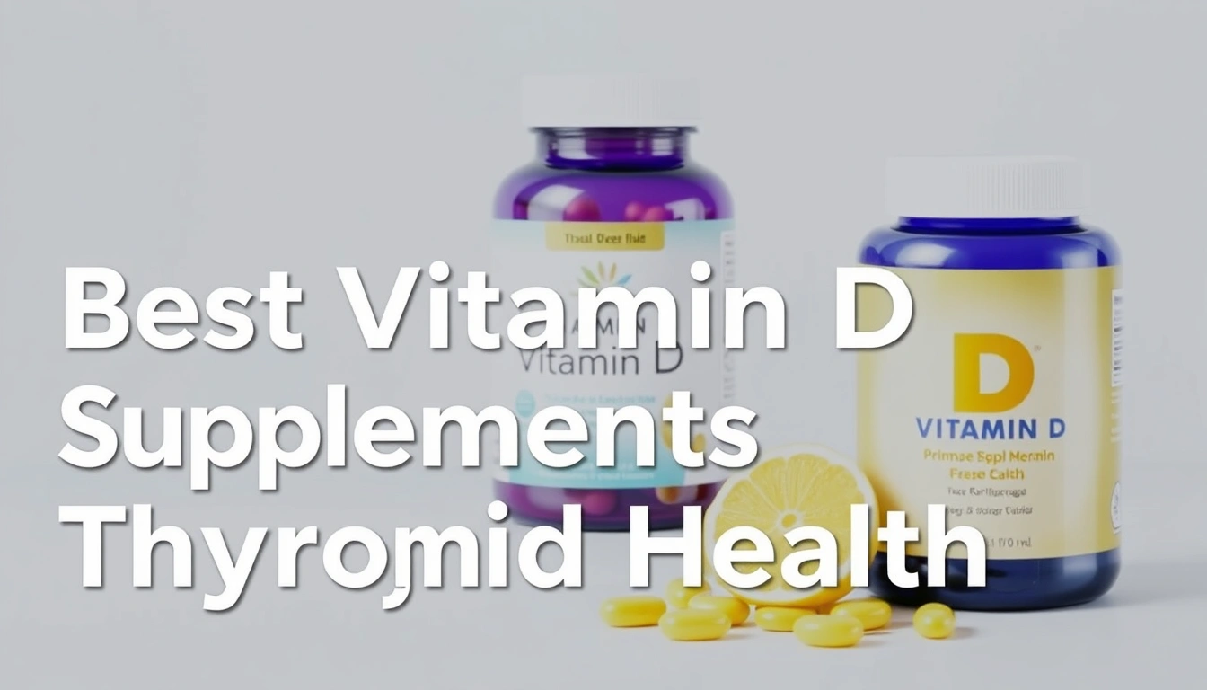 Best Vitamin D Supplements for Thyroid Health: How to Choose the Right Type Best Vitamin D Supplements for Thyroid Health: How to Choose the Right Type