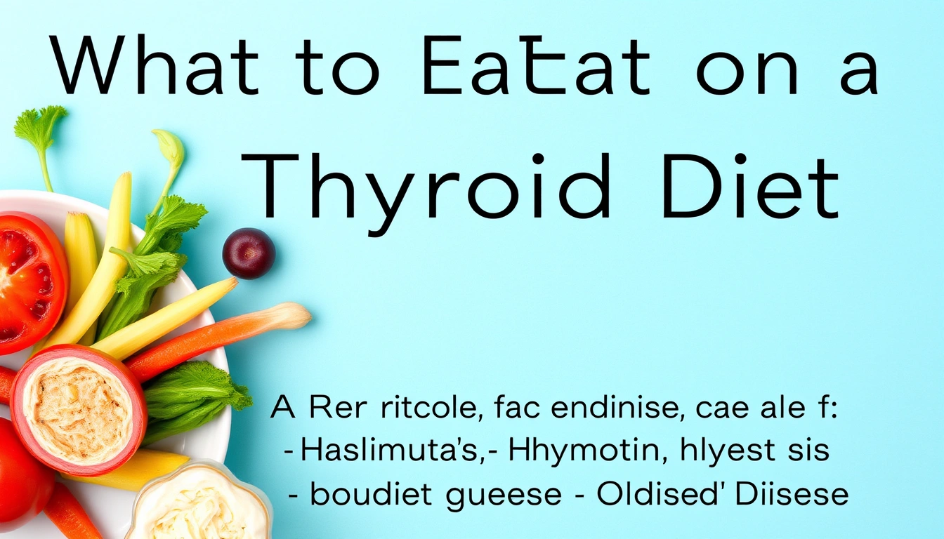 What to Eat on a Thyroid Diet: A Practical Food List for Hashimoto's, Hypothyroidism, and Graves' Disease What to Eat on a Thyroid Diet: A Practical Food List for Hashimoto's, Hypothyroidism, and Graves' Disease